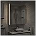 Mobiletto per specchio da bagno Grigio cemento - Foto miniatura 2