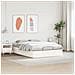 Letto ottomano Bianco 150 x 200 cm Legno di pino massiccio - Foto miniatura 4