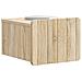 Mobiletto da notte a muro 2 pcs Rovere Sonoma 33 x 34,5 x 24 cm - Foto miniatura 2