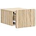 Mobiletto da notte a muro 2 pcs Rovere Sonoma 33 x 34,5 x 24 cm - Foto miniatura 4