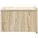 Mobiletto da notte a muro 2 pcs Rovere Sonoma 33 x 34,5 x 24 cm - Foto miniatura 6