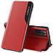 Custodia In Eco Pelle View Elegante Con Copertura Pieghevole E Funzione Supporto Per Xiaomi Redmi K40 Pro + / K40 Pro / K40 / Poco F3 Red - Foto miniatura 1