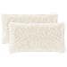 Cuscino con cuscino HEERLEN 12 pz Bianco Fleece PV - Foto miniatura 1