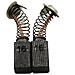 Spazzole di carbone per Hitachi TR 6 A - 6,5 x 7,5 x 13 mm - coppia - Foto miniatura 1