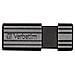 Chiavetta USB 4 Gb Store'n'Go PinStripe Interfaccia USB 2.0 Connettore Retrattile Colore Nero - Foto miniatura 3