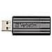 Chiavetta USB 4 Gb Store'n'Go PinStripe Interfaccia USB 2.0 Connettore Retrattile Colore Nero - Foto miniatura 2