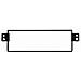 Adattatore autoradio Mascherina cornice con foro ISO colore nero Ssangyong Rexton 2 06 > 03280 - Foto miniatura 1