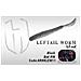 Leftail Worm 4,8' Black Red Flk - Foto miniatura 1