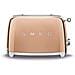 Tostapane a 2 Fette Estetica Anni '50 Potenza 950 W Colore Oro rosa - Foto miniatura 1