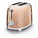 Tostapane a 2 Fette Estetica Anni '50 Potenza 950 W Colore Oro rosa - Foto miniatura 2