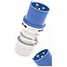Ritter CONNETTORE spina 16 A, 250 V 12525 IP44 - Foto miniatura 2