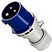 Ritter CONNETTORE spina 16 A, 250 V 12525 IP44 - Foto miniatura 1