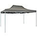 Gazebo Professionale Pieghevole 3x4m In Acciaio Antracite - Foto miniatura 1