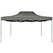 Gazebo Professionale Pieghevole 3x4m In Acciaio Antracite - Foto miniatura 2