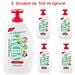 Sapone Liquido Menta E Lime 5 Dosatori Da 500 Ml Con Antibatterico - Foto miniatura 1