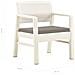 Set Salotto Da Giardino 3 Pz In Plastica Bianco - Foto miniatura 7