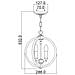 Classico Soffitto 3 x W / e14 corinne Fe / corinne / 3p / s - Foto miniatura 4