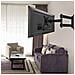 Tv Wall Bracket Girelle Tilt Estende Ruota Tv Wall Mount Per 10-32 Televisori Pollici Fino A 20kg Max Vesa 100x100mm - Foto miniatura 3