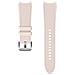Cinturino Samsung Et-sxr86sbegeu Smartwatch Galaxy Watch4 Watch4 Classic Ridge Sport Leather Band Rosa - Foto miniatura 1