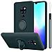 Custodia Compatibile Con Huawei Mate 20 In Liquid Verde - Coperchio Protettivo In Silicone Tpu Flessibile Con Anello - Foto miniatura 1