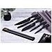 Bh-2535 Set Di Coltelli Da Cucina Black Rose Con Striscia Magnetica - Foto miniatura 4