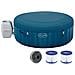 Spa Rotonda Gonfiabile - 6 Posti - 196 X 71 Cm - Wifi - Lay-z-spa Milan Airjet Plus - 60029 - Foto miniatura 4