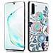 Custodia Compatibile Con Samsung Galaxy Note 10 Con Peonie Fiori - Coperchio Protettivo In Silicone Tpu Con Motivo Floreale - Foto miniatura 5