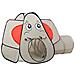 Tenda Gioco Bambini Elefante Grigio 250 Palline 174x86x101 Cm - Foto miniatura 5