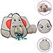 Tenda Gioco Bambini Elefante Grigio 250 Palline 174x86x101 Cm - Foto miniatura 1