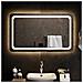 Specchio Da Bagno Con Luci Led 100x60 Cm - Foto miniatura 1