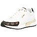 Fl5moxfal12 Sneakers Pelle Bianco Zeppa Scarpe Donna Bianco 38 - Foto miniatura 1
