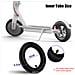 Tubo Di Ricambio Per Pneumatici Per Scooter E Da 2 Pezzi Da 8,5 Pollici Con 2 Ferri Da Stiro Per Xiaomi M365 - Foto miniatura 2