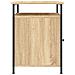 Comodino Rovere Sonoma 40x42x60 Cm In Legno Multistrato - Foto miniatura 1