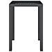 Tavolo Da Giardino Antracite 50x50x72 Cm Acciaio - Foto miniatura 3