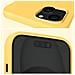 Cover Per Iphone 15 Plus Ibrida Semirigida Sottile Leggera Befluo, Giallo - Foto miniatura 2