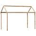 Tetto Per Letto Bambini 217x95,5x159 Cm Legno Massello Di Pino - Foto miniatura 2