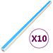 Canalina Per Cavi Autoadesiva 10x10 Mm 10 M In Pvc - Foto miniatura 1