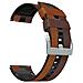 Cinturino Per Orologio Per Huawei Gt3 Pro, Suunto 9 Peak E Altro Brown+black - Foto miniatura 1