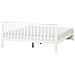 Letto Legno Di Pino Olendon 180 X 200 Cm Bianco - Foto miniatura 4