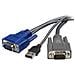Cavo Kvm Ultra-sottile Vga Usb 2 In 1 1,8 M - Foto miniatura 1