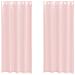 Tende In Voile Con Occhielli 2 Pz Rosa Chiaro 140x245 Cm - Foto miniatura 2