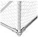 Cuccia per Cani da Esterno con Recinto 5x3x1,9m Acciaio Zincato - Foto miniatura 6