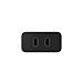TurboPower 125W Duo Charger Universale Nero AC Ricarica rapida Interno - Foto miniatura 3