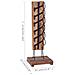 Cantinetta Per 6 Bottiglie 35x35x100 Cm In Legno Di Teak - Foto miniatura 6