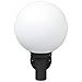 Lampade da parete da esterno 2 pezzi in acciaio inox nero IP44 - Foto miniatura 5