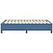 Letto Box Spring Blu Matrimoniale Piccolo in Tessuto Corduroy - Foto miniatura 7