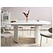 Tavolo Da Pranzo Estensibile Dulverton Bianco 160/200 Cm 90 Cm - Foto miniatura 1