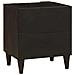 Comodino 2 pcs Nero e Oro 40 x 33.5 x 46 cm - Foto miniatura 6