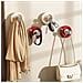 Set Di 2 Ganci A Ventosa Per Cucina E Bagno, Senza Foratura Red - Foto miniatura 3