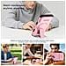 Custodia Magnetica A Libro 2-in-1 Compatibile Con Iphone 17 - Antiurto E Dissipazione Del Calore Pink - Foto miniatura 4